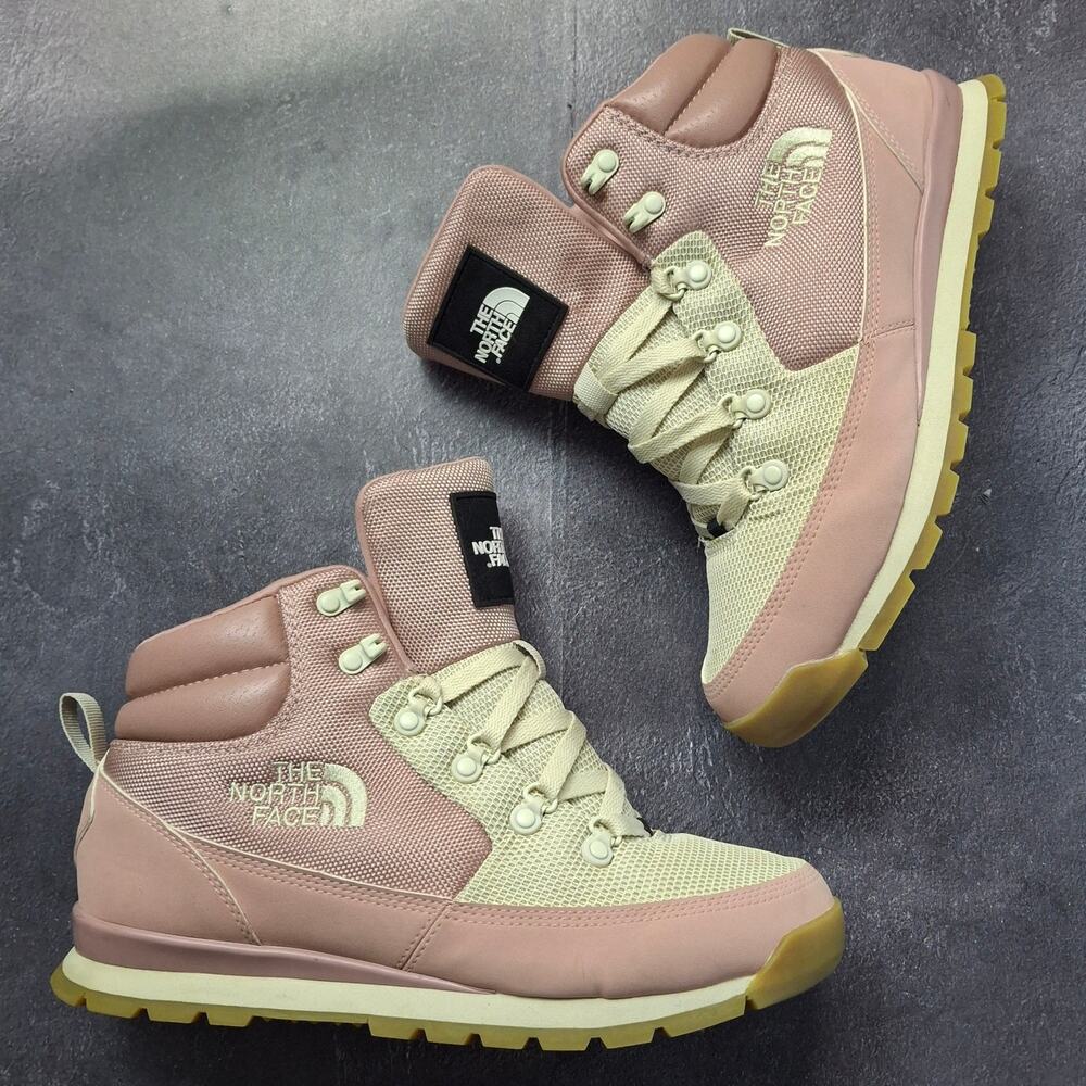 The North Face Back-To-Berkeley Redux Remtlz Mesh Boots Pink Cream Women's 11